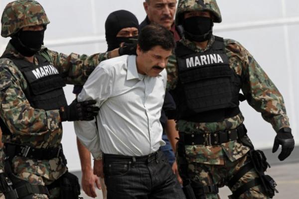 Арест мексиканским спецназом знаменитого наркобарона, 56-летнего Хоакина Гусмана Лоэра (картель Синалоа). 22 февраля 2014 г.