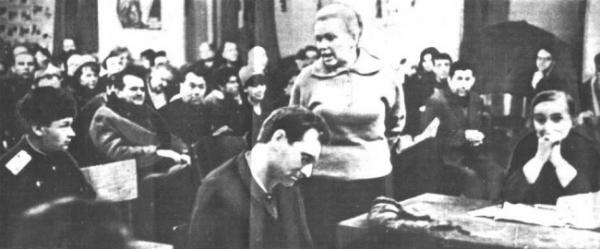 Суд над Иосифом Бродским. 1964 год. Фото Н.Якимчук.