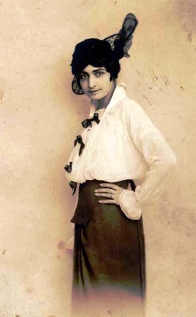 Алиса Гарретт в 1910-х годах. Фото из коллекции Третьяковской Галереи