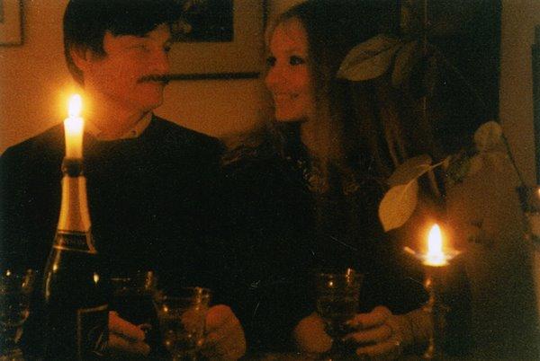 Лейла Александер-Гаррет с Андреем Тарковским.  Фото 1984 г.