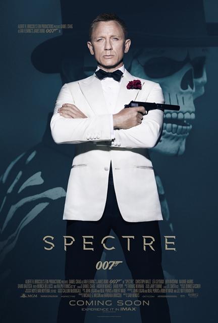 Постер фильма "007: Спектр".  Courtesy: 007.com