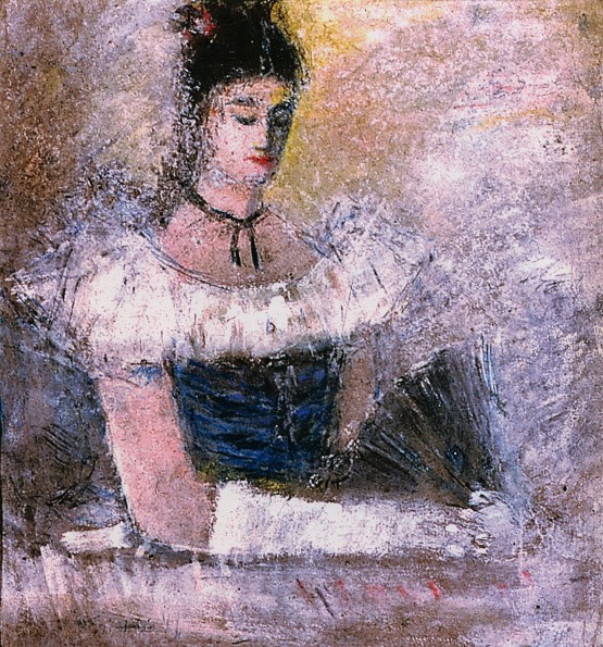 Sokolov_M.K._-_Dama_s_veerom._1944.jpg