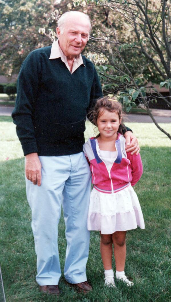 Лев с внучкой Джулией (США, 1986)