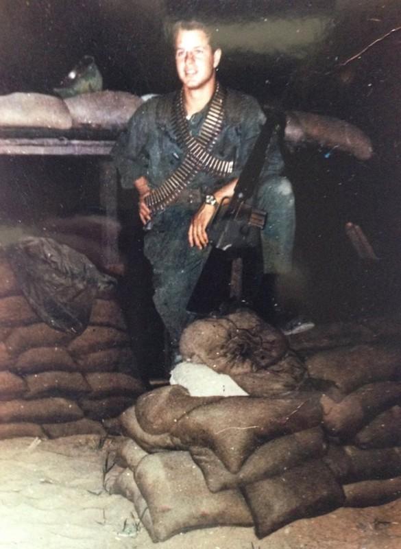 19-летний Джим Марксон на войне во Вьетнаме