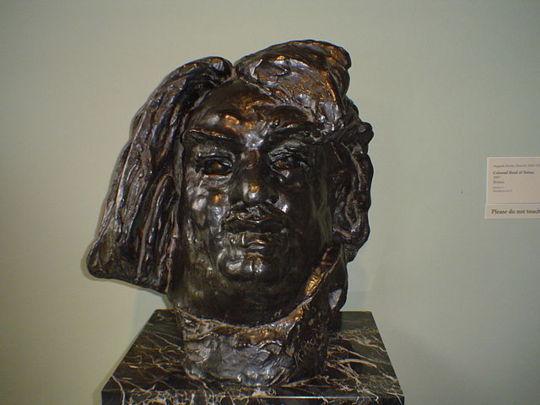 Огюст Роден «Гигантская голова Бальзака» (Colossal Head of Balzac). Музей Родена в Филадельфии.
