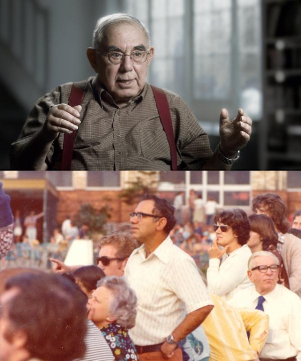 Авраам Шалом сегодня (вверху) и в молодости, когда он был главой секретной службы Шин-Бет (1981-1986). Photo Courtesy: Avraham Shalom/ Sony Pictures Classics