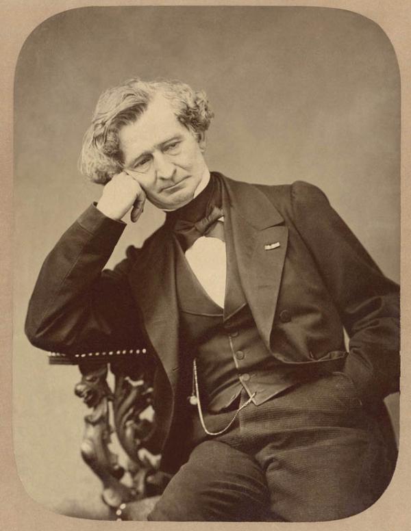 Гектор Берлиоз в 1863 году. Фото Пьера Пети.