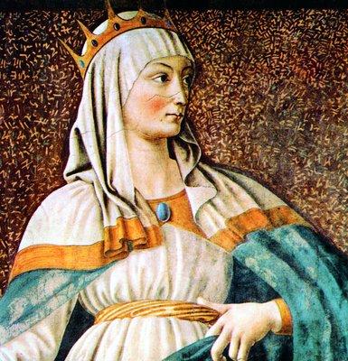 Царица Есфирь. Андреа дель Кастаньо. 1450 г. Галерея Уффици, Флоренция