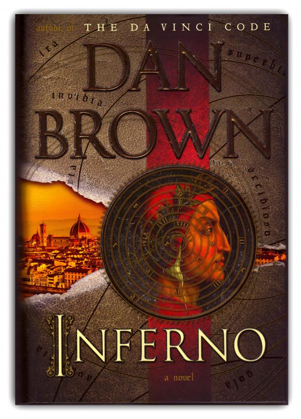 Обложка книги Дэна Брауна «Инферно»