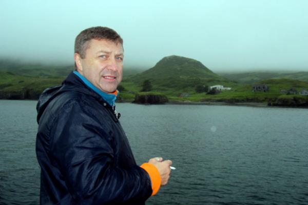 Дмитрий  Полетаев на Аляске