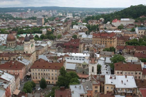 Панорама Львова сегодня. Photo by Frank Dielitz / Wikipedia