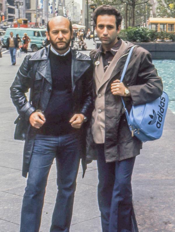 Григорий Перкель и Семён Пинхасов. Нью-Йорк, октябрь, 1977 год