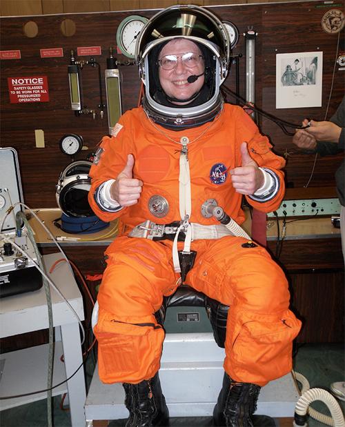 Грег Кеннеди, зачисленный недавно в гражданины-астронавты 