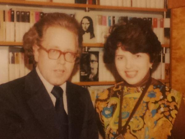 Леонид Шульман и Нина Валяева. 1980 г.