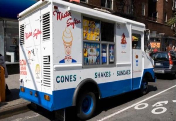 Фургон с мороженым Mister Softee призывает покупателей очень громкой мелодией, которая многих раздражает