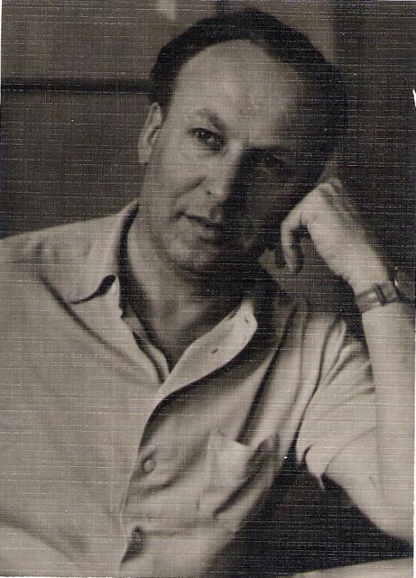 Мой отец Фишель Лахман. Последняя в его жизни фотография