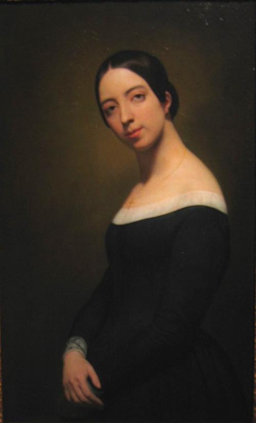 Полина Виардо,  1840 г.  Портрет Ари Шеффера.