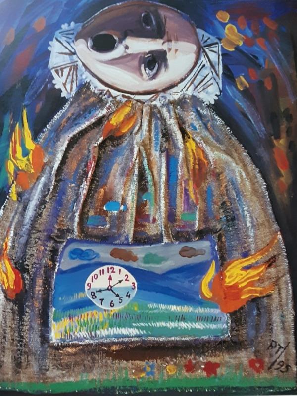 Павел Тайбер. Автопортрет. 1995