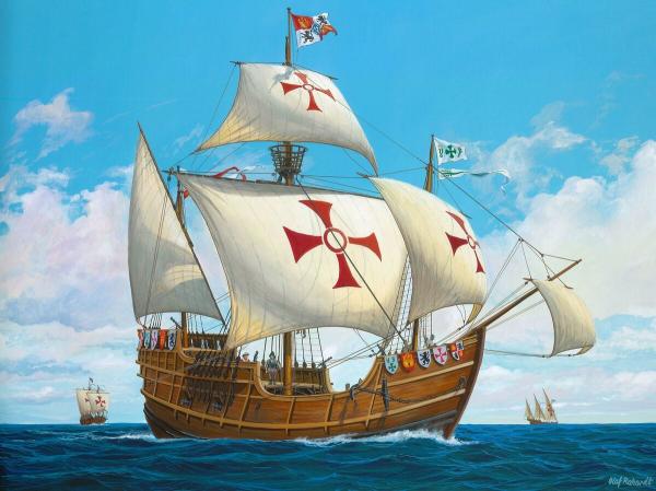 Семен Белкин: Корабли – памятники. Часть 4. Каравеллы Колумба | Журнал  "Чайка"