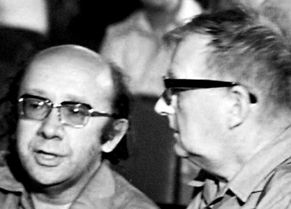 Геннадий Рождественский и Дмитрий Шостакович