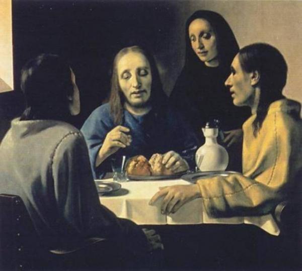 Вермеер "Христос в Эммаусе" от ван Меегерена