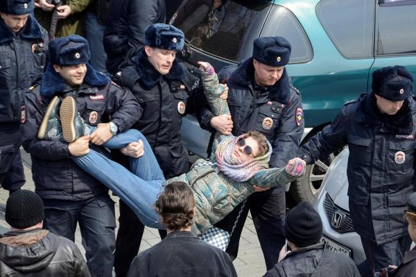 Владивосток, 26 марта 2017 года. Фото: Юрий Мальцев / Reuters / Scanpix /LETA//meduza.io