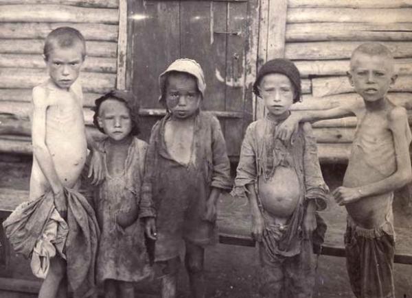 Пять жертв голода в Бузулуке (Самарская губерния, Поволжье)