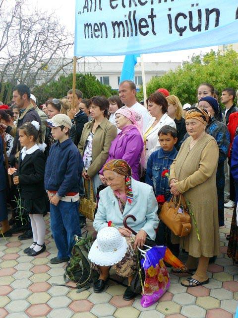 Траурный день «Сургун» в Евпатории. 2010 г. Photo: agatov.com