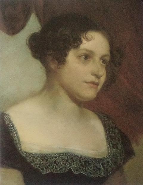 Портрет Анны Фурман, 1815.