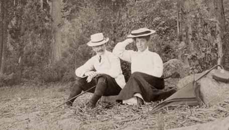 Лев Бакст с женой Любой, 1903 г.