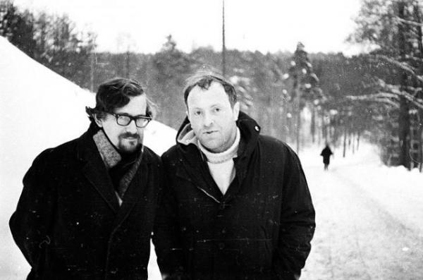 Лев Лосев и Иосиф Бродский в России. Март 1971 года. Photo Courtesy: OpenSpace.ru/ levloseff.blogspot.com