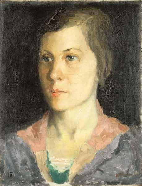 Казимир Малевич. Портрет жены Натальи. 1933