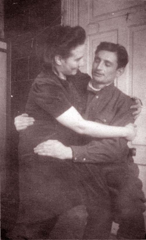 Мария Гильмовская и Лев Либерман. 1944 г.