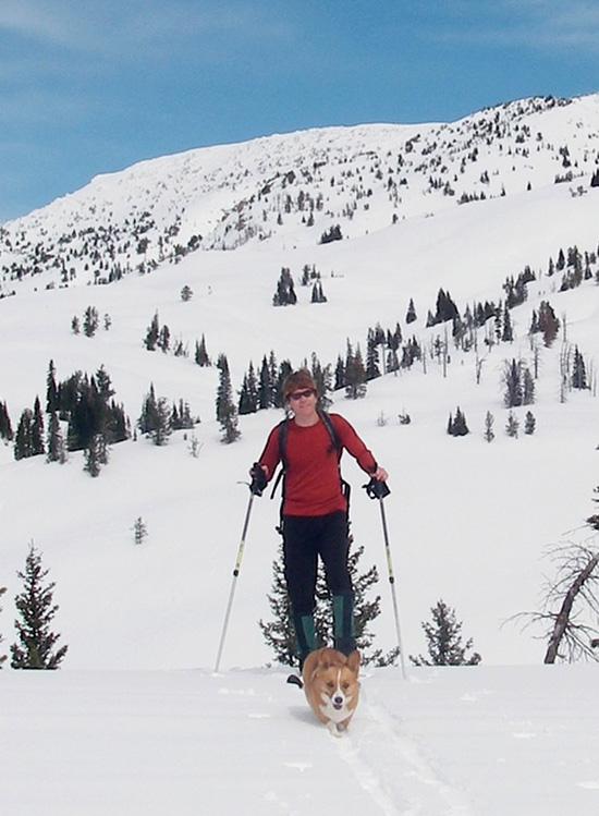 Дэвид Гейлард и собака Оли на горной лыжне в 2010 году. Фото из семейного альбома Гейлардов.