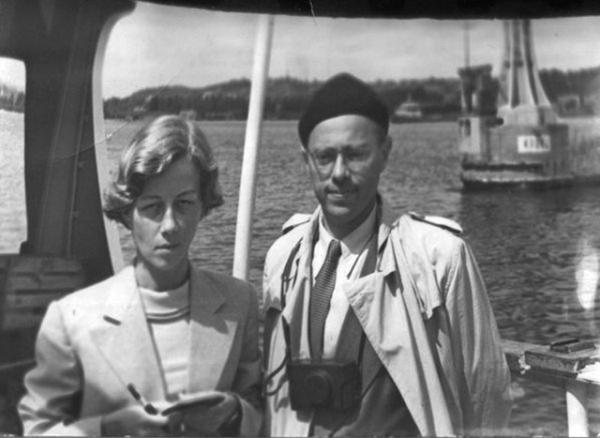 Молодой Станислав Лем с женой. 1956 г.Photo Courtesy: solaris.lem.pl