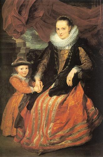 Портрет Сюзанны Фурман с дочерью, Вашингтонская национальная галерея